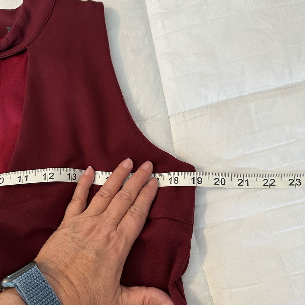 Adelyn Rae Wine Sleeveless Mini Dress - Picture 10 of 13